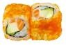 C12. Saumon avocat tobiko orange
