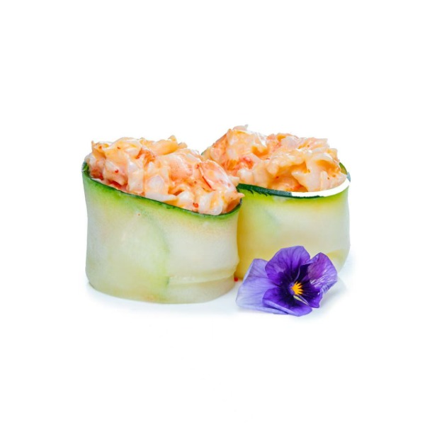 160. Gunkan calabacin y langostino