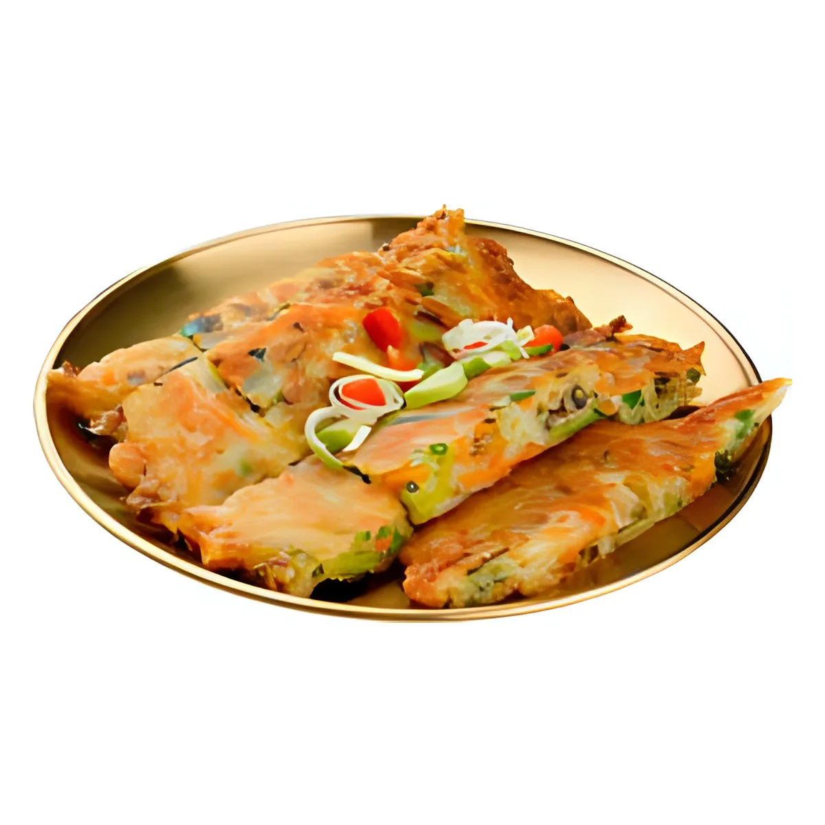 Pancake coréen aux fruits de mer 韩式海鲜煎饼