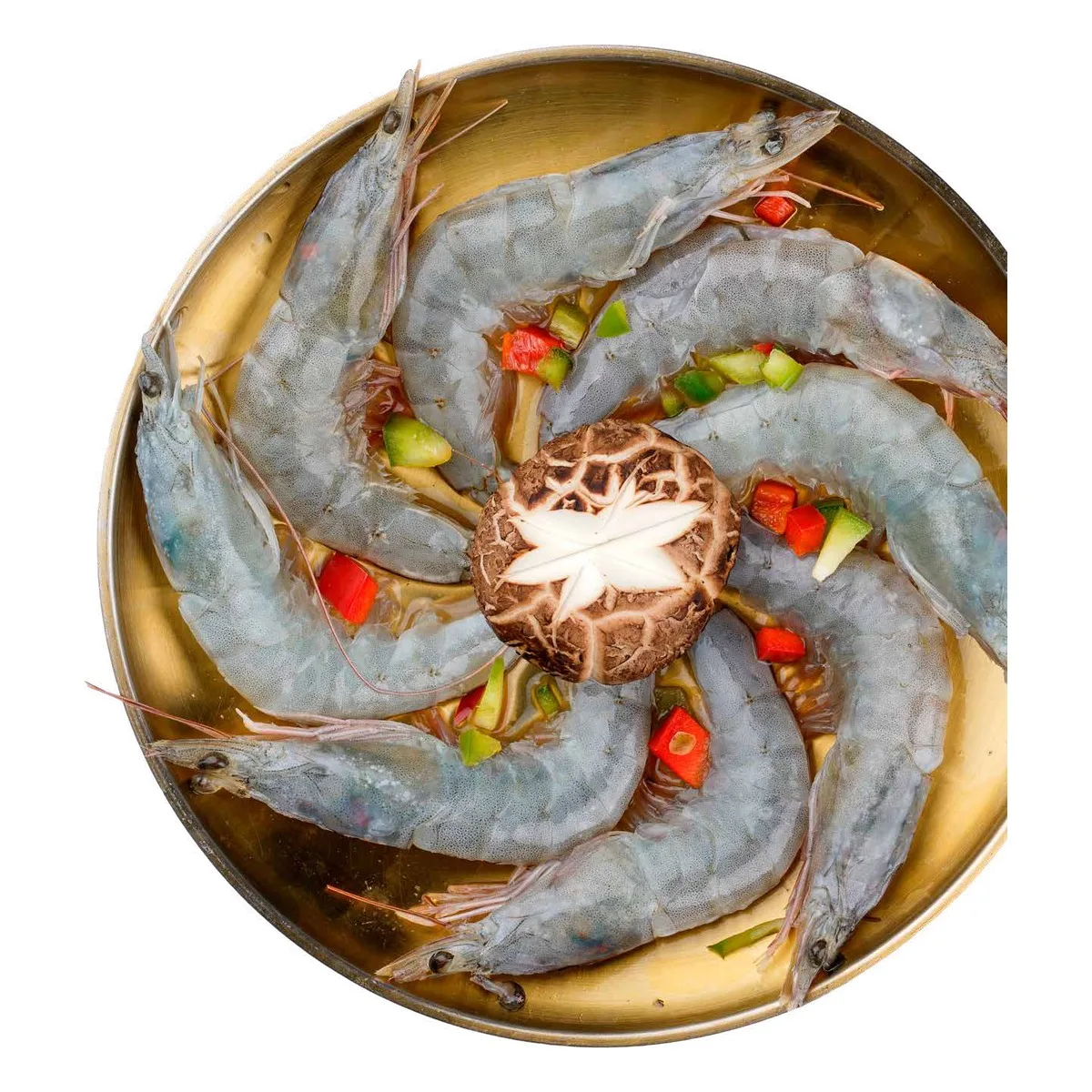 Barbecue de gambas nature 大虾烧烤 (6 pcs)