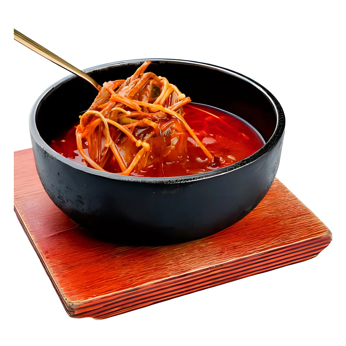 Potage épicé au bœuf 石锅辣牛肉汤 🌶️