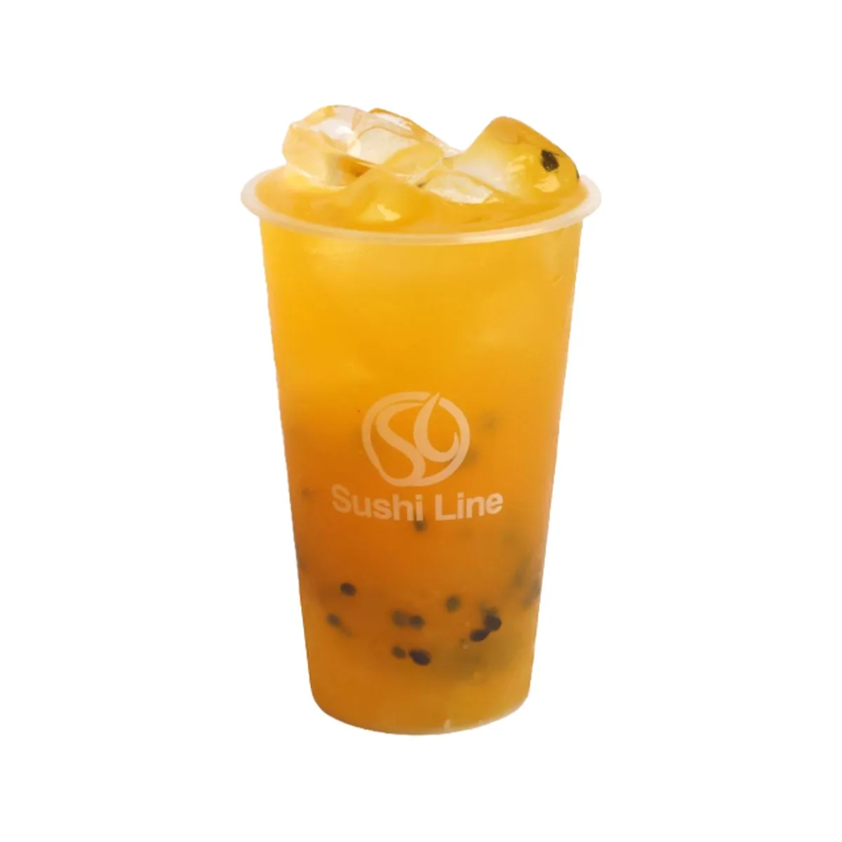 Bubble tea al Passion Fruit