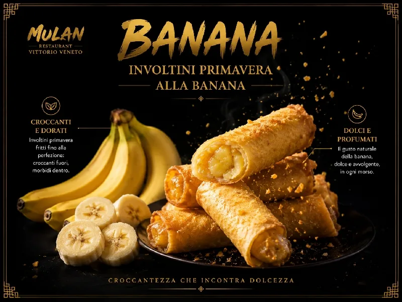 Involtini alla banana (3pz)