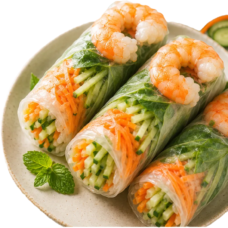 Involtini vietnamiti Gamberetti (4pz)