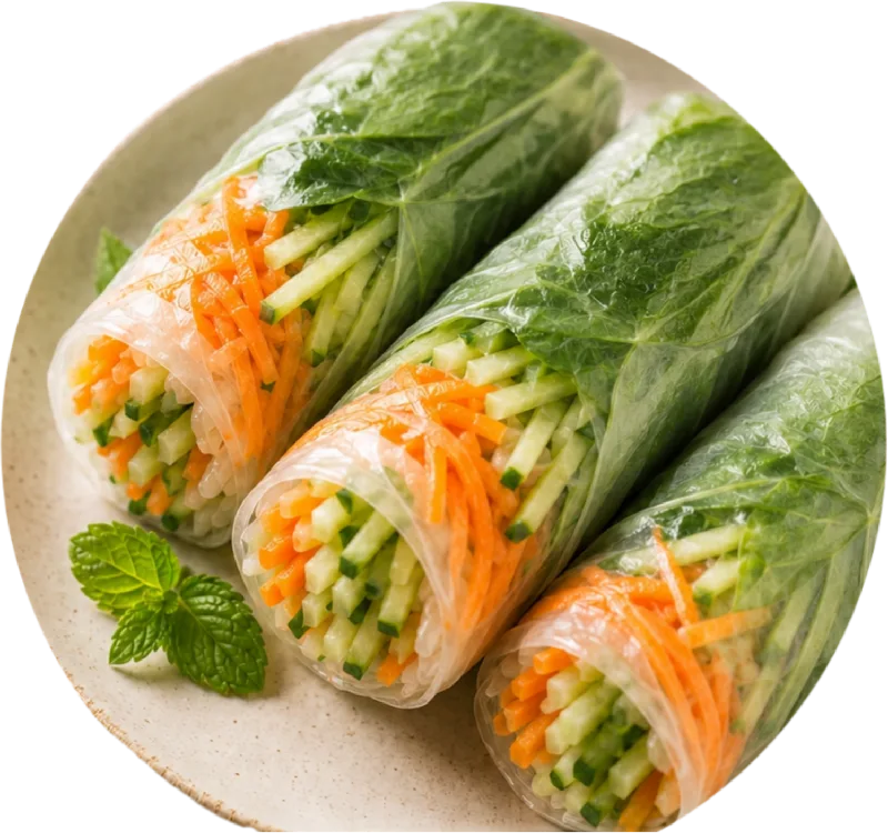 Involtini vietnamiti vegetali (4pz)