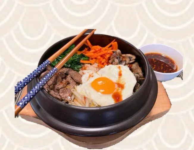 SC3. Bibimbap végétarien 