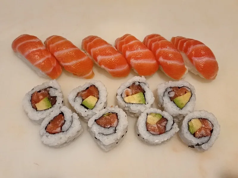 menu saumon lover