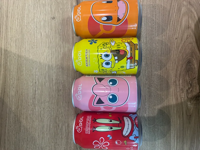 la collection des boissons