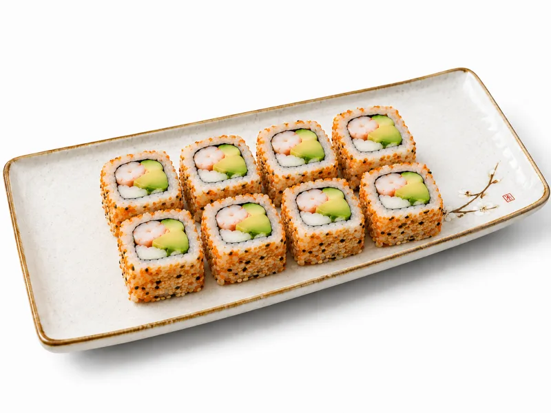 C7: California Crevette & Avocat(8 Pièces)