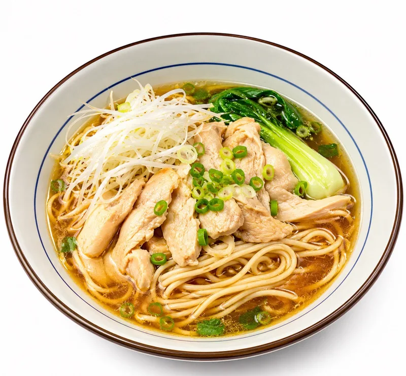 133.Soupe de nouilles au poitrine de poulet鸡肉鲜面