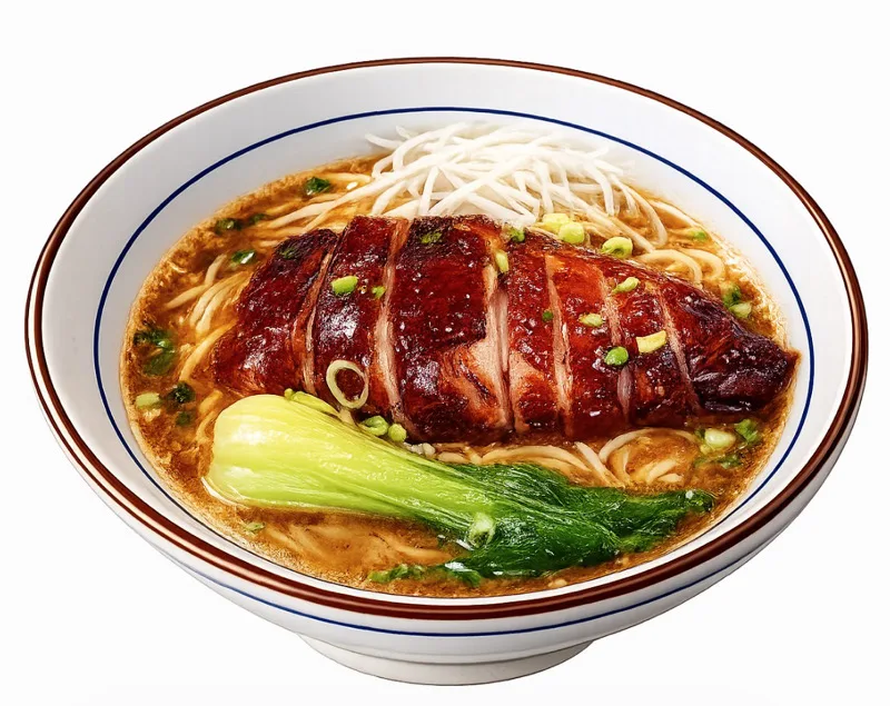 140. Soupe de nouilles au canard laqué烤鸭面