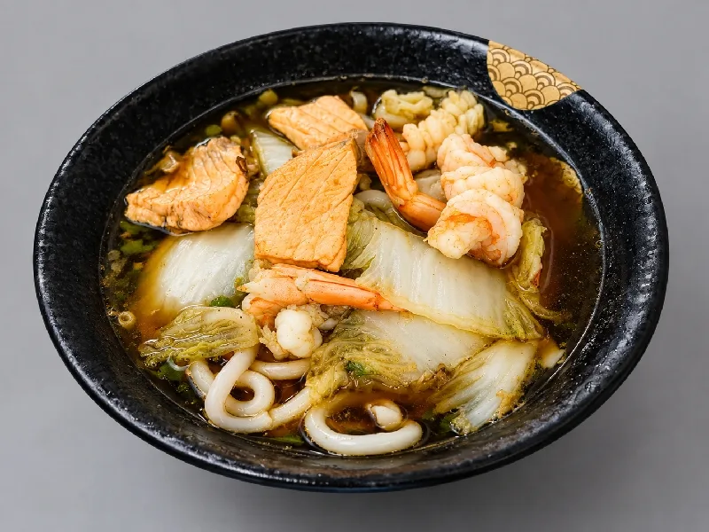 W7 SOUPE UDON MAISON DE FRUITS DE MER