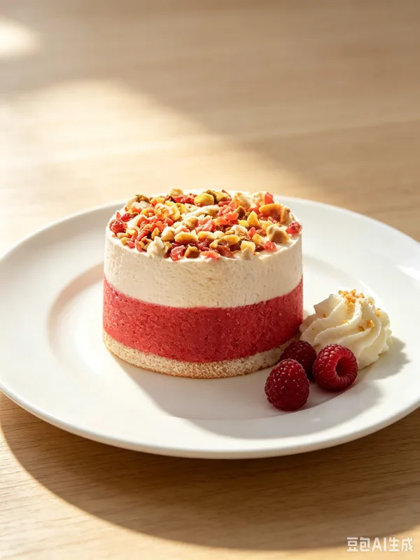 Framboise nougat glacé