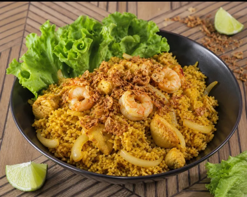Riz curry