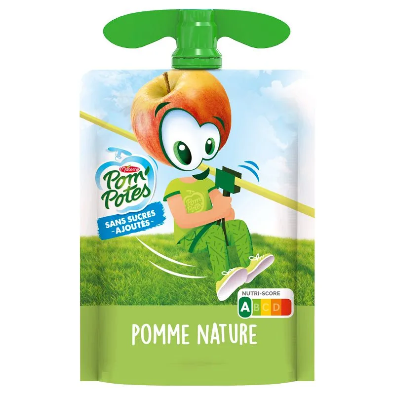 Pom'Potes compote pomme nature