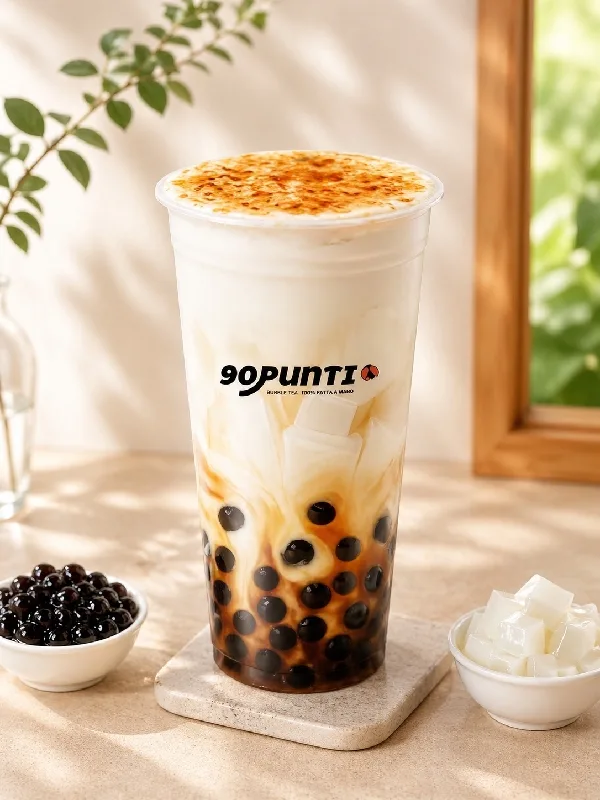 Latte di Bufala con Doppia Boba