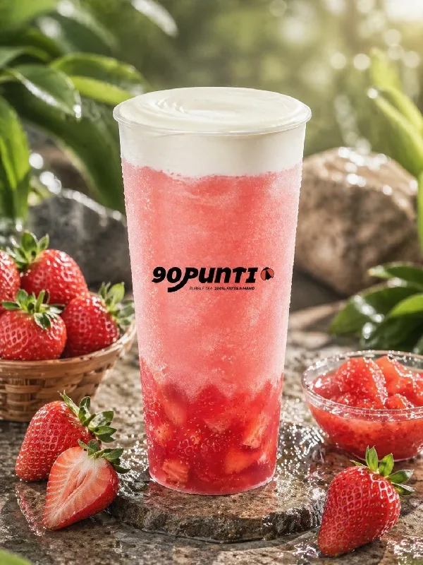 Strawberry Cheese Tea