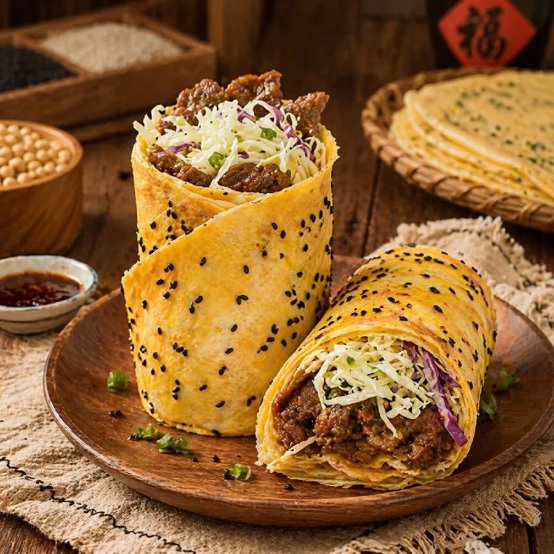 Chinese Beef Pancake