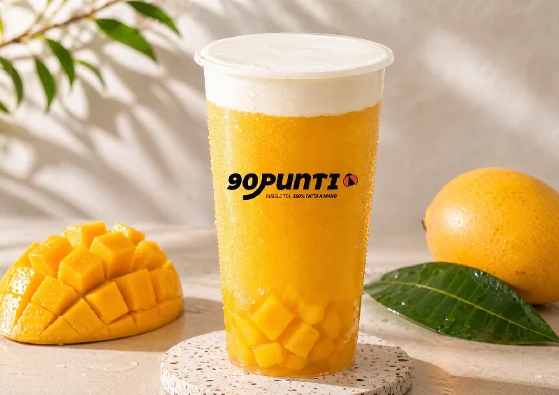 Mango Cheese Foam Tea